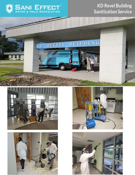 KD Revell Building Sanitization Service a - Sani Effect Commercial Project