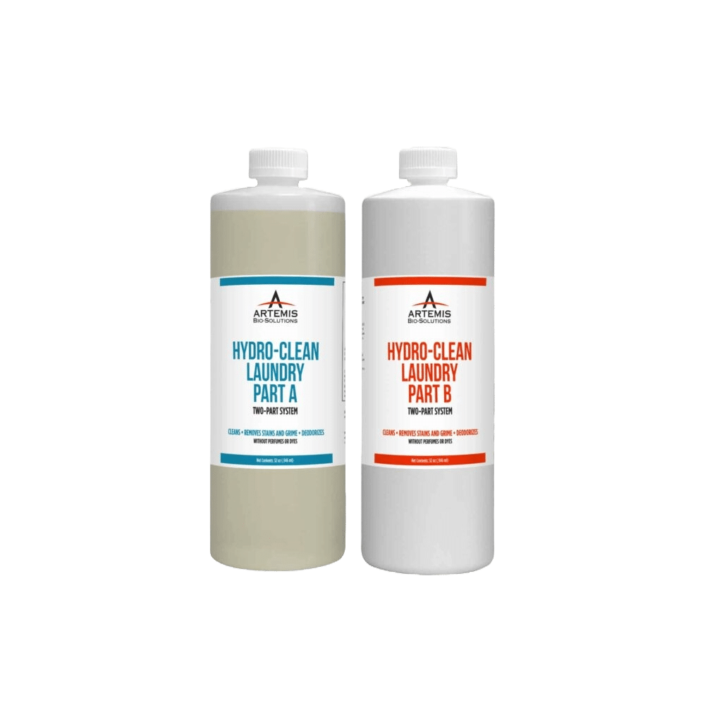 Sani Hydro-Clean Laundry Product Bottles A and B