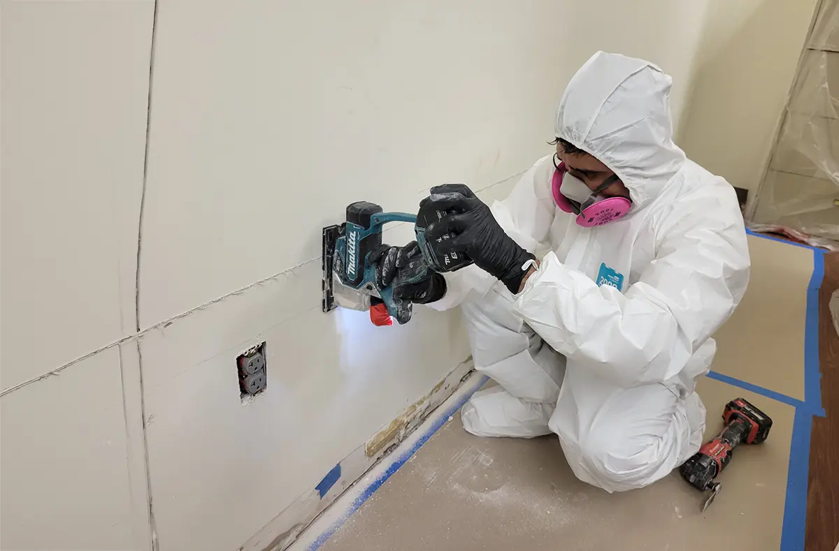 Structural Wall Cavity Mold Remediation Stuart FL
