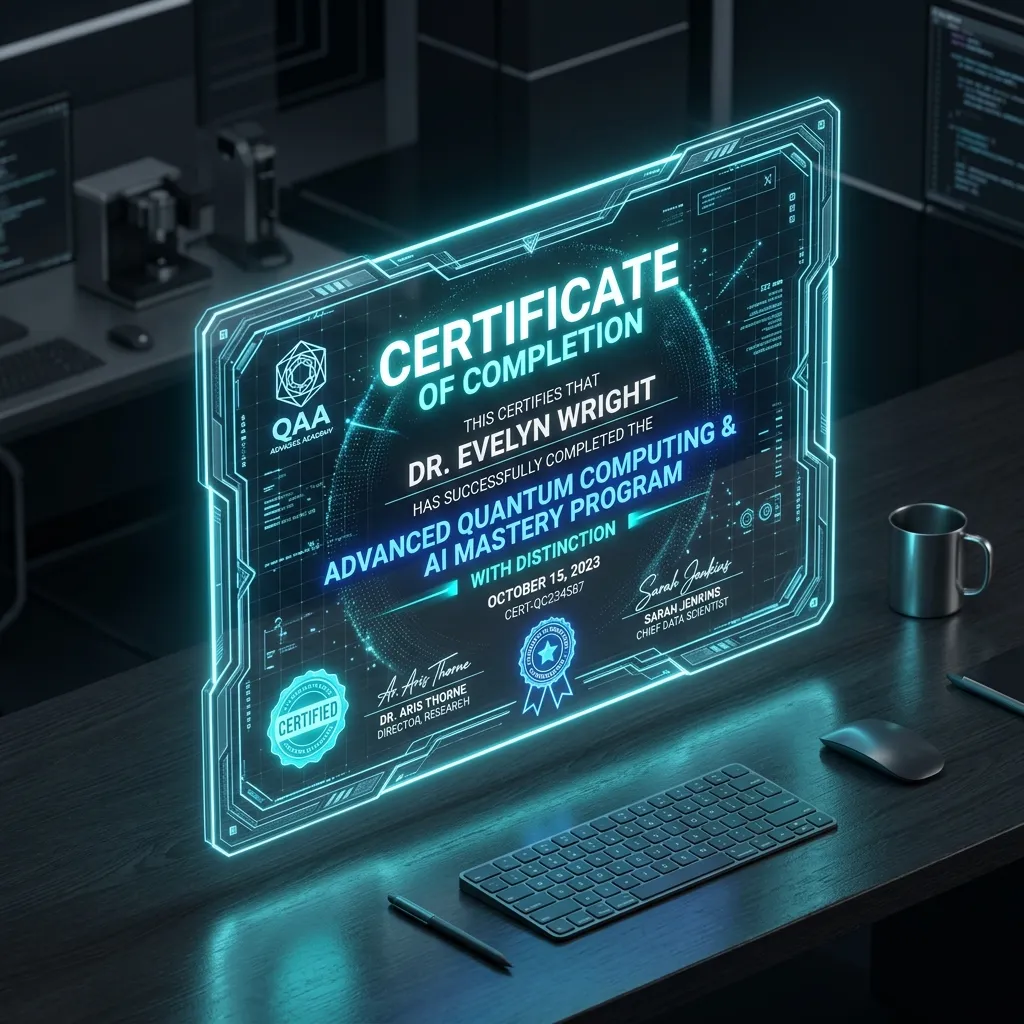 Certificate of Completion - Sani Effect Florida